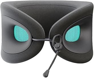 Cabeau Evolution X Travel Pillow for Long Flights - Memory Foam Neck Support Body Positioner - Comfort on-the-Go for Airplane, Train, and Car (Turquoise)