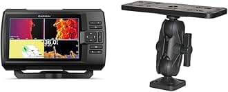 Striker Vivid 7sv Fishfinder Bundle with Scotty 0163 Ball Mount and Plate