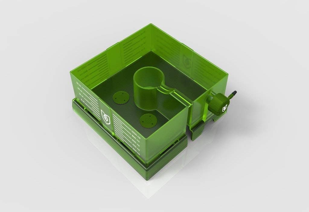 Square Flood and Drip Shield Plus Quicker Dripper