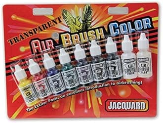 Jacquard Airbrush Transparent, 9-Color Set