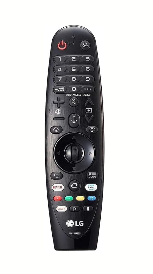 LG Remote Magic Remote Control, Compatible with Many LG Models, Netflix and Prime Video Hot Keys, Google/Alexa