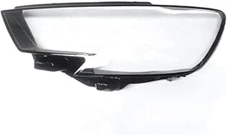 Left/Right Car Headlight Lens Glass Lampcover Cover Lampshade Shell, for, A3 2017 2018 2019 2020 Headlight Cover Shell Car Headlight Lens Cover(BLACK Only Left Side)