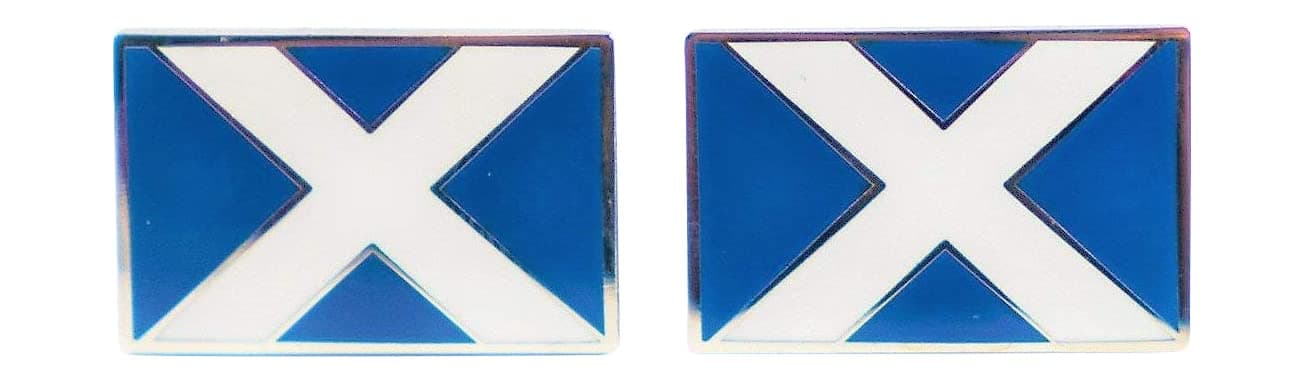 Scottish Flag Cufflinks