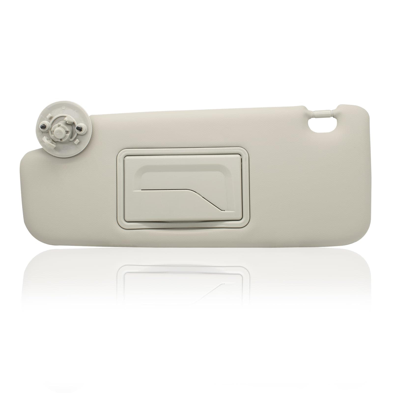 Driver Left Side Sun Visor Replacement Compatible with Chevy Sonic 2012-2019 Spark 2013-2016 Colour Gray