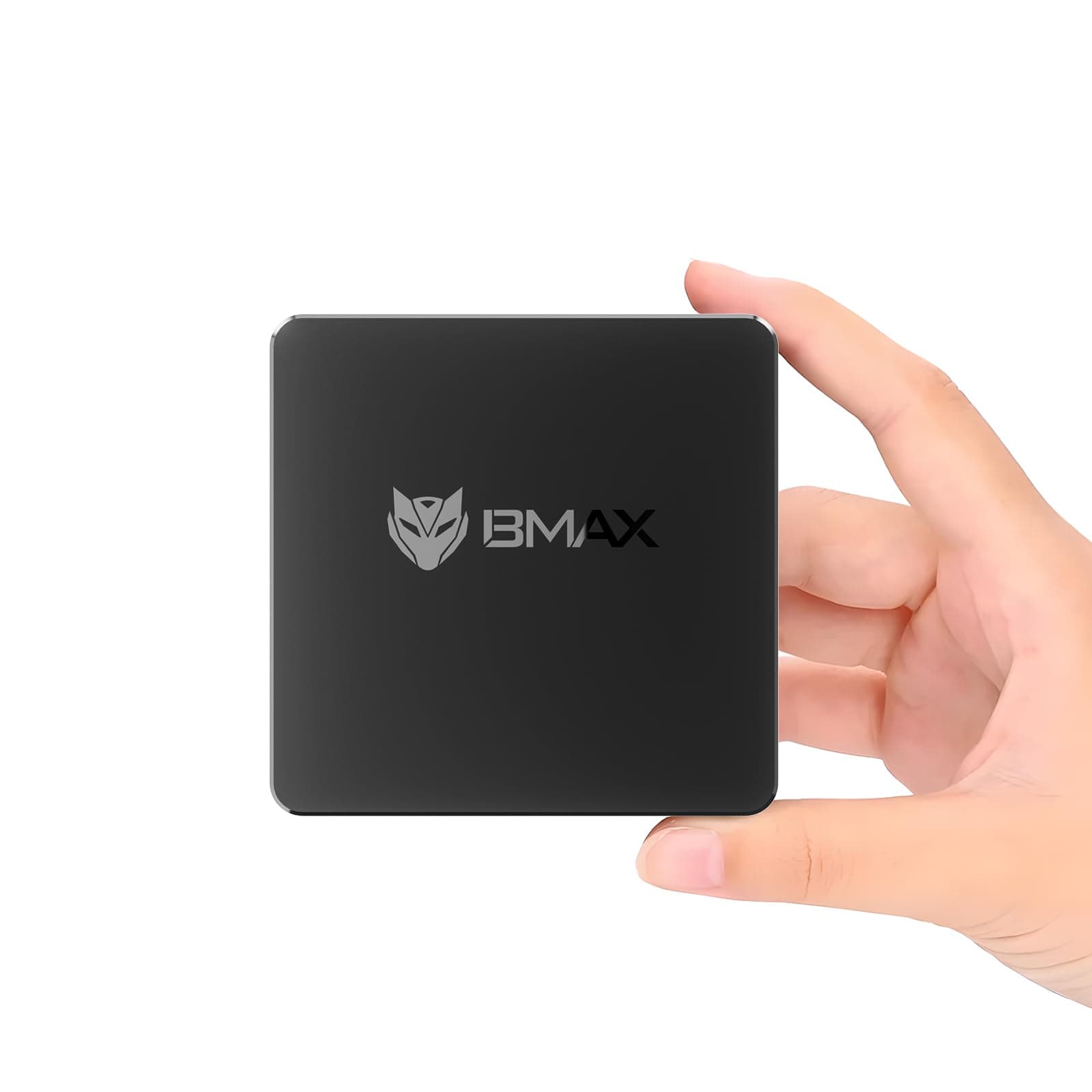 Bmax B1 Mini Micro Computers, Intel N4000 Up to 2.6GHz, 8GB LPDDR4 128GB eMMC (2TB M.2 SSD Expansion Support), HDMI & VGA Dual Display Mini PC with USB 3.0/Wi-Fi 5/BT 4.2 for Students/Home/Office
