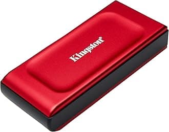 Kingston XS1000 1TB Portable SSD Red | Pocket-Sized | USB 3.2 Gen 2 | External Solid State Drive | Up to 1050MB/s | SXS1000R/1000G
