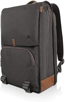 Lenovo 15.6” Laptop Urban Backpack B810, 15.6-Inch Laptop or Tablet, Sturdy, Water-Resistant Fabric, Padded Compartment, Anti-Theft Pocket, Business Casual, Travel or School, GX40R47785, Black