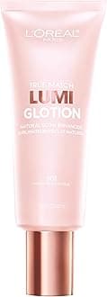 L'Oreal Paris Makeup True Match Lumi Glotion, Natural Glow Enhancer, Illuminator Highlighter, Bronzing Drops For a Sun-Kissed Glow, 901 Fair
