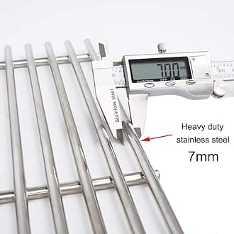 SG523 (2-Pack) 15" Stainless Steel Cooking Grid/Grates for Weber 7523 Genesis Silver A, Spirit E-200,Spirit 500,Spirit 210 (2007-2012) Gas Grills