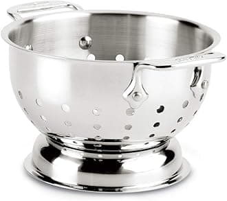 Stainless Steel Dishwasher Safe Colander Kitchen Accessories 1.5-Quart 56015