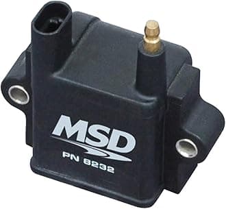 MSD 8232 Single Race Tower Coil, Black