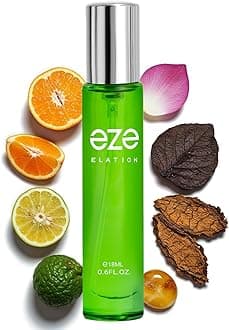 Perfume Elation Perfume For Men - 18ml | Premium Long Lasting Fragrance with Bergamot, Mandarin, Sandalwood & a Premium Blend of Herbs, Florals & Woods | Bold Masculine Scent | Luxury Gift for Him