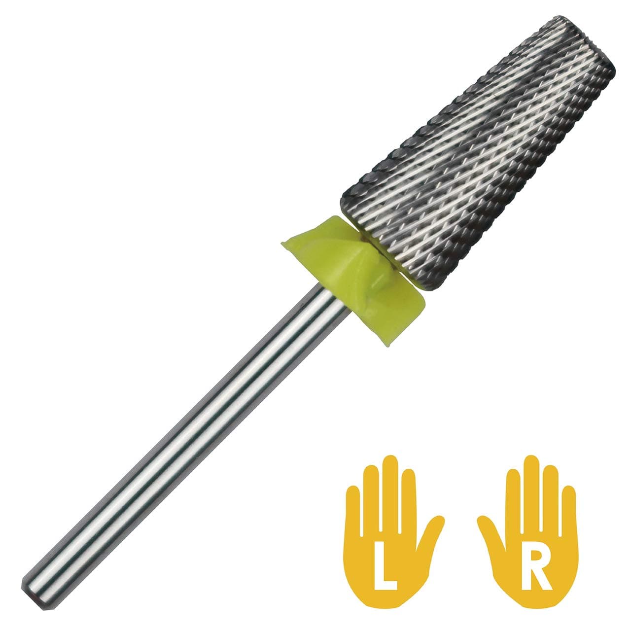 5 in 1 Multi-Function Tapered Shape Nail Drill, Cross Teeth Edition, Professional Drill Bit for Nail Manicure Machine (Extra Fine - XF)