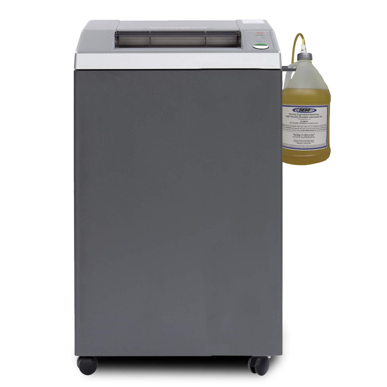 SEM Model 244/4 NSA Listed, Level 7 High Security Paper Shredder w/Auto Oiler