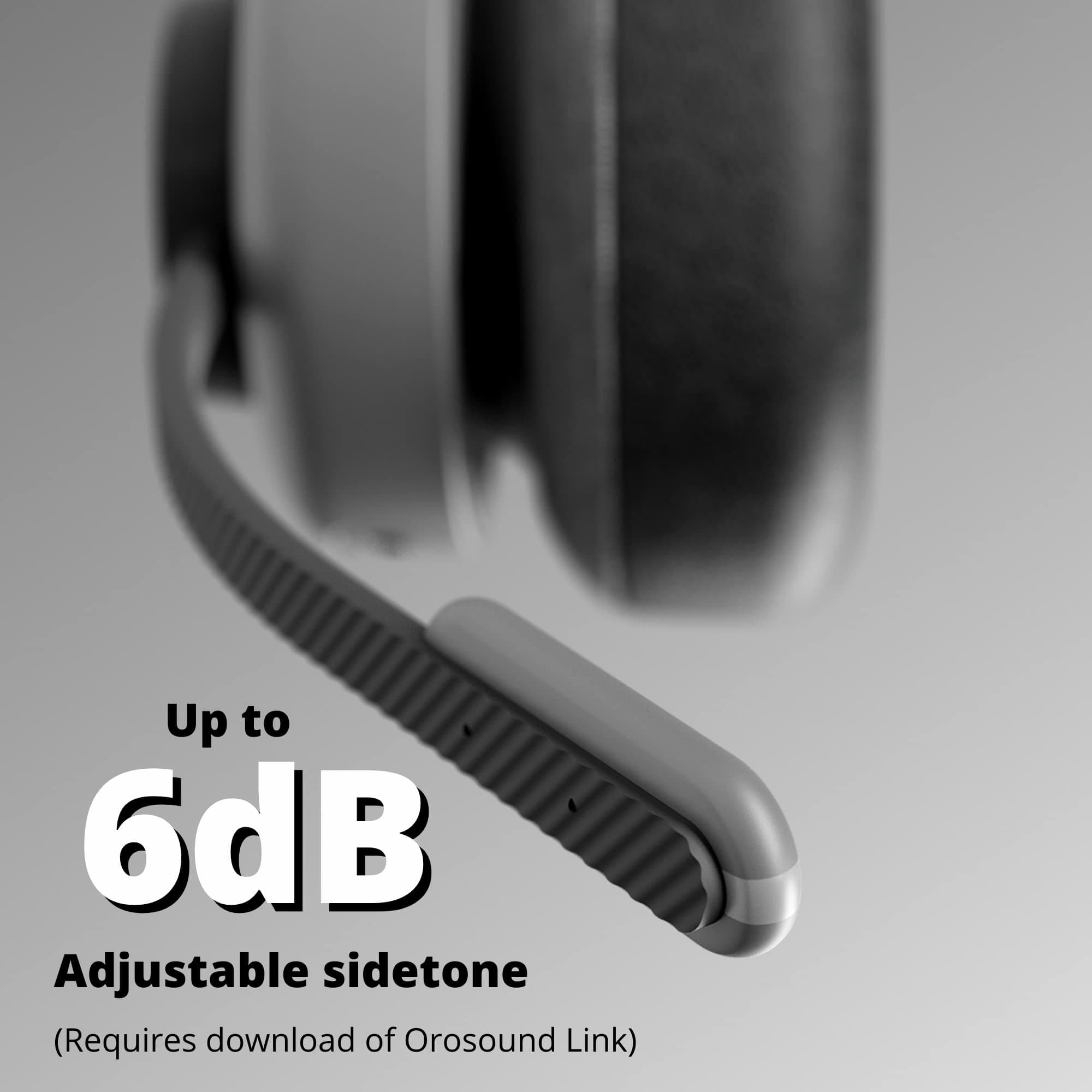 Orosound Tilde PRO-C+ USB-C Bluetooth Headset Compatible with PC Mac Mobile Phone & Tablet Detachable Boom ANC Active Background Noise Reduction