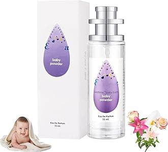 Elyven Baby Powder Perfume, Baby-Soft Perfume Spray, Elyven Fresh Scent Perfumes Fragrance Body, Long-lasting Moisture & Fragrance, Floral & Creamy Aroma for Women & Men (bedtime)