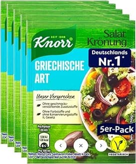 Knorr Salat Kroenung Griechische Art (Greek Style) 5-Pack
