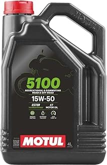 Motul 5100 4T 15W50 Synthetic Blend Oil 4 Liters (104083)