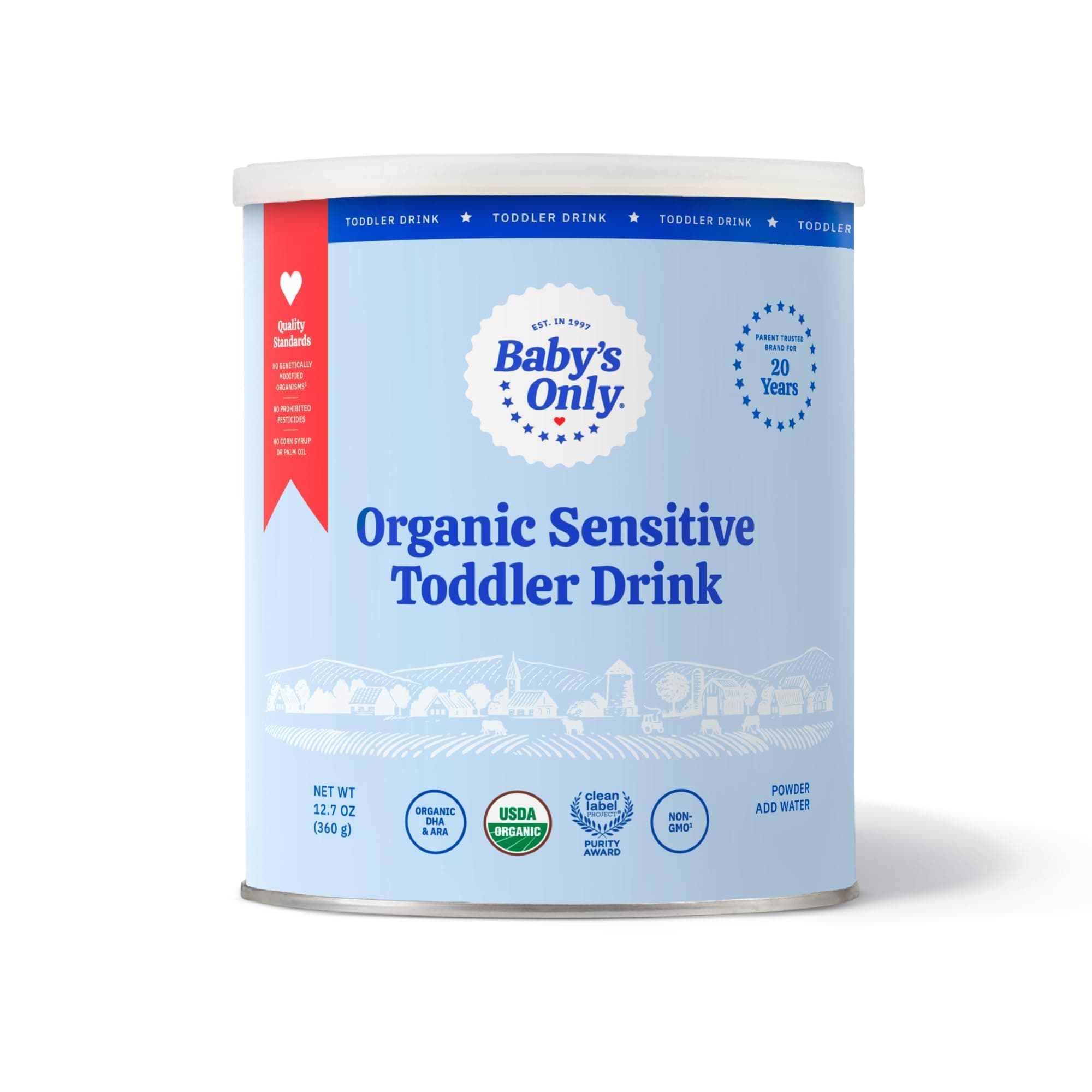 Organic Sensitive Toddler Drink