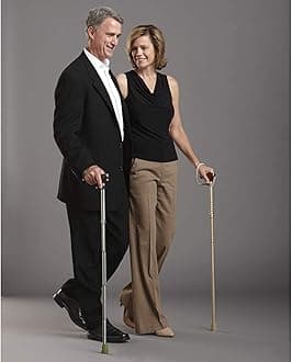 Switch Sticks Walking Cane for Men or Women, Foldable and Adjustable from 32-37 inches