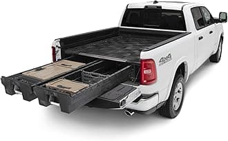DECKED Truck Bed Storage System with System Accessories | Compatible with RAM 1500 2009-Current Classic Edition & 2500/3500 2010-Current 6'4"