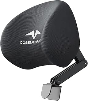 Club Bollywood® Chair Neck Pillow Ergonomic Any Desk Chair Clip on Headrest for Office Chair Memory Foam| Furniture | Furniture Parts & Accessories'|1 Headrest for Office Chair