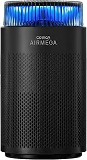 Air Purifier for Bedroom Home Up to 810 Ft, True HEPA Filter for Smoke, Allergies, Pet Dander Oder, AQI, Auto & Sleep Mode, Timer, Filter Indicator, Night Light, 3yr Warranty, Airmega 100, BLACK