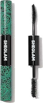 2 In 1 Black Volume and Length Waterproof Mascara Long Lasting Dual-Ended Tubing Eye Makeup