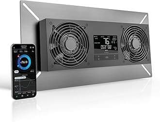 AC Infinity AIRTITAN T8, Crawlspace Basement Ventilator Fan, with Temperature and Dehumidistat Controller, IP-44 Rated, Exhaust