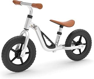 Charlie Kids Balance Bike: Lightweight Frame, Toddler Bicycle with No-Puncture Tires, Adjustable Seat & Handle Bars, Easy Carry Handle