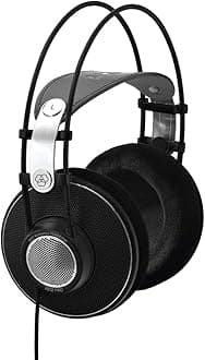 K612 PRO AKG K612 PRO Open-Back Over-Ear Premium Reference Studio Headphones (Pack of 1) - (Pack of1), Wired