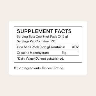 THORNE Creatine - Creatine Monohydrate, Amino Acid Powder - Support Muscles, Cellular Energy and Cognitive Function - Gluten-Free, Keto - NSF Certified for Sport - 5.45 Oz - 30 Servings