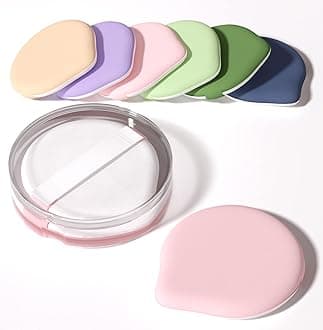 Makeup Sponge Air Cushion Powder Puff Water Drop Shape 8 PCS MIX color