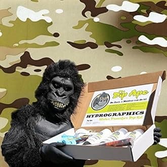Dip Ape Gi Joe Military Hunting Camo Hydrographic Water Transfer Hydro Dip Dipping Kit