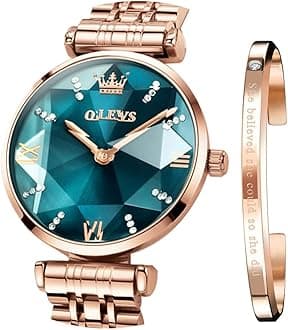 Ladies Watches Japanese Quartz Rose Gold Crystal Stainless Steel Fashion Women Wrist Watch Waterproof Luxury Dress