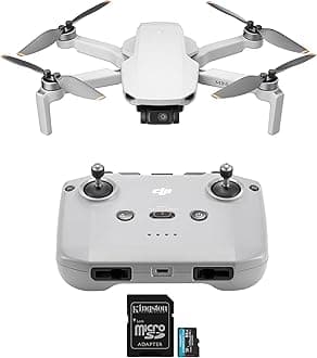 Mini 4K Drone with 4K UHD Camera with 64GB MicroSDXC Memory Card Bundle