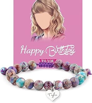 Taylo Birthday Gifts Bracelets, Taylo. Merch, Taylo. Bracelet and Birthday Card are the Best Birthday Gifts for Women, wife, Daughter, Granddaughter, Bestie, Sister