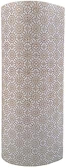 LA TROVE Colourful Gift Wrapping Paper Sheet For Gift Packing | Gift Wrap Roll, Gift Papers Sheets, Gift Cover Wrapping Paper(Gold Flowers) (Pack 0f 10)