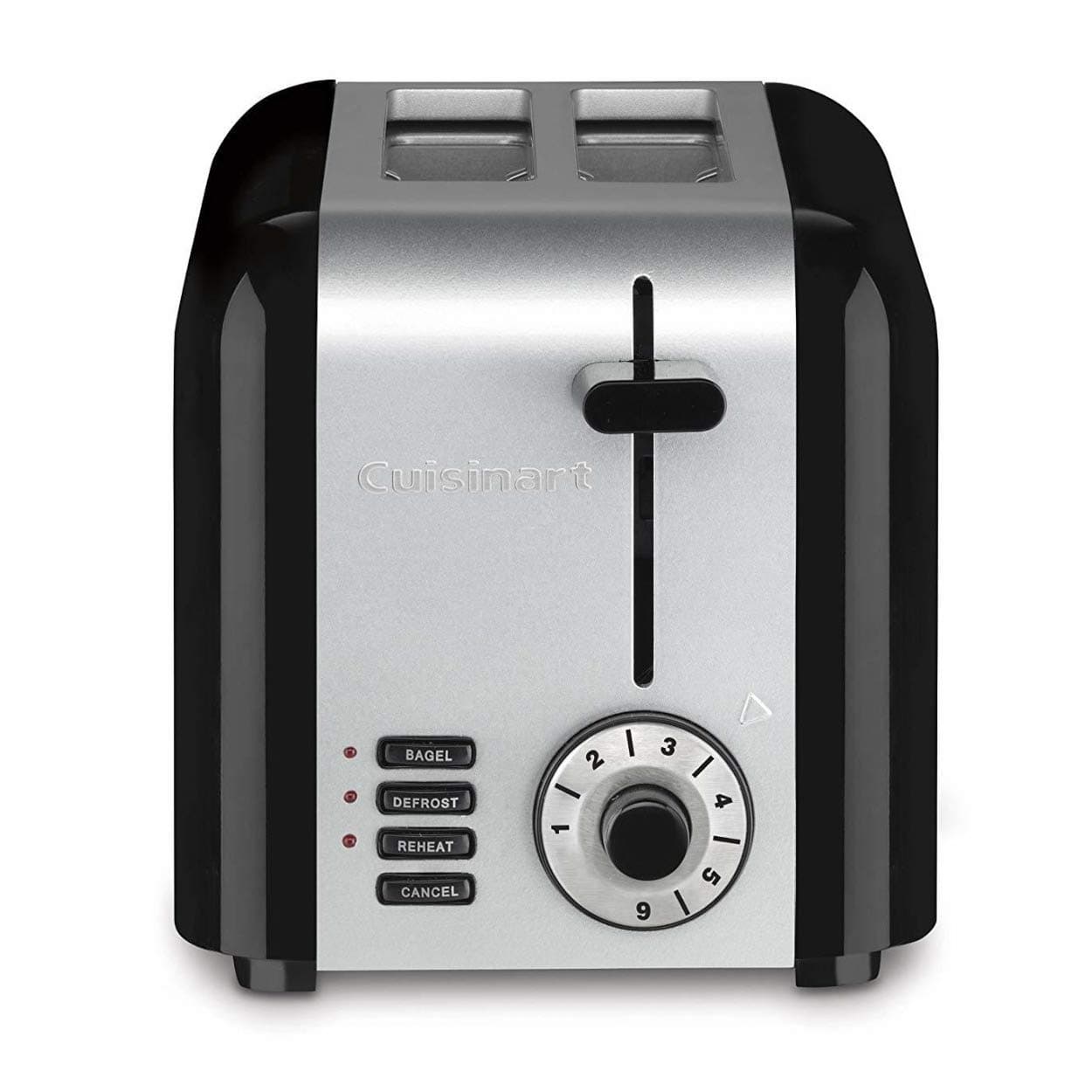 Cuisinart CPT-320 Compact Stainless 2-Slice Toaster, Brushed Stainless