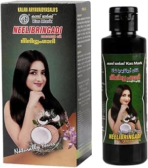 Mark Kalan Aryavaidya Sala Neelibringadi Coconut Hair Oil C200Ml | Routine Organic With 12 Ayurvedic Herbs Control Fall & Strengthens Growth For Men And Women
