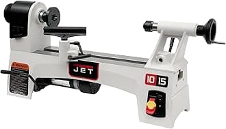 10" x 15" Variable Speed Benchtop Woodworking Lathe, Wood Turning Machine, 1/2 HP, 115V 1Ph (JWL-1015VS)