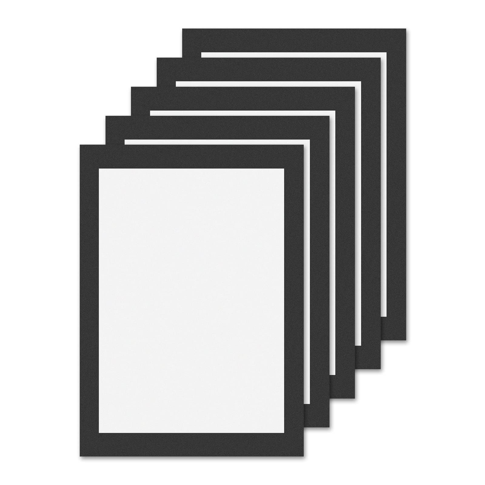 eMagTech 5PCS A5 Magnetic Display Frames PVC Self Adhesive Document Picture Poster Signs Holder for Office Wall Door Refrigerator Restaurant Supermarket