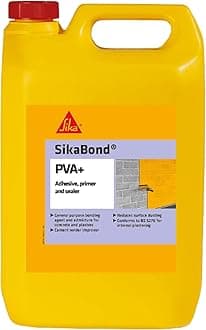 Sika SikaBond PVA+, General Purpose Adhesive, Primer And Sealer – Easy To Use – British Standards Approved – 1 Litre