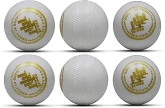 Plastic Ball White Non Toxic (Pack of 6 | 100gm Per Ball)