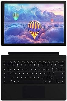 Microsoft Surface Pro 5 Tablet PC, 12.3" Touchscreen (2736 X 1824), Intel Core i5-7300U, 8GB DDR4 RAM, 256GB SSD, Backlit Keyboard, Camera, Windows 10 Pro (Renewed)