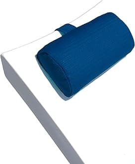 REZVANI Pool Lounge Chair Pillow. Lounger Headrest for in Pool Ledge. Adirondack Chair Head Pillow. for Beach Chair and Chaise Lounge. Spa Pillow for Outdoor Hot Tub (Sapphire Wave)