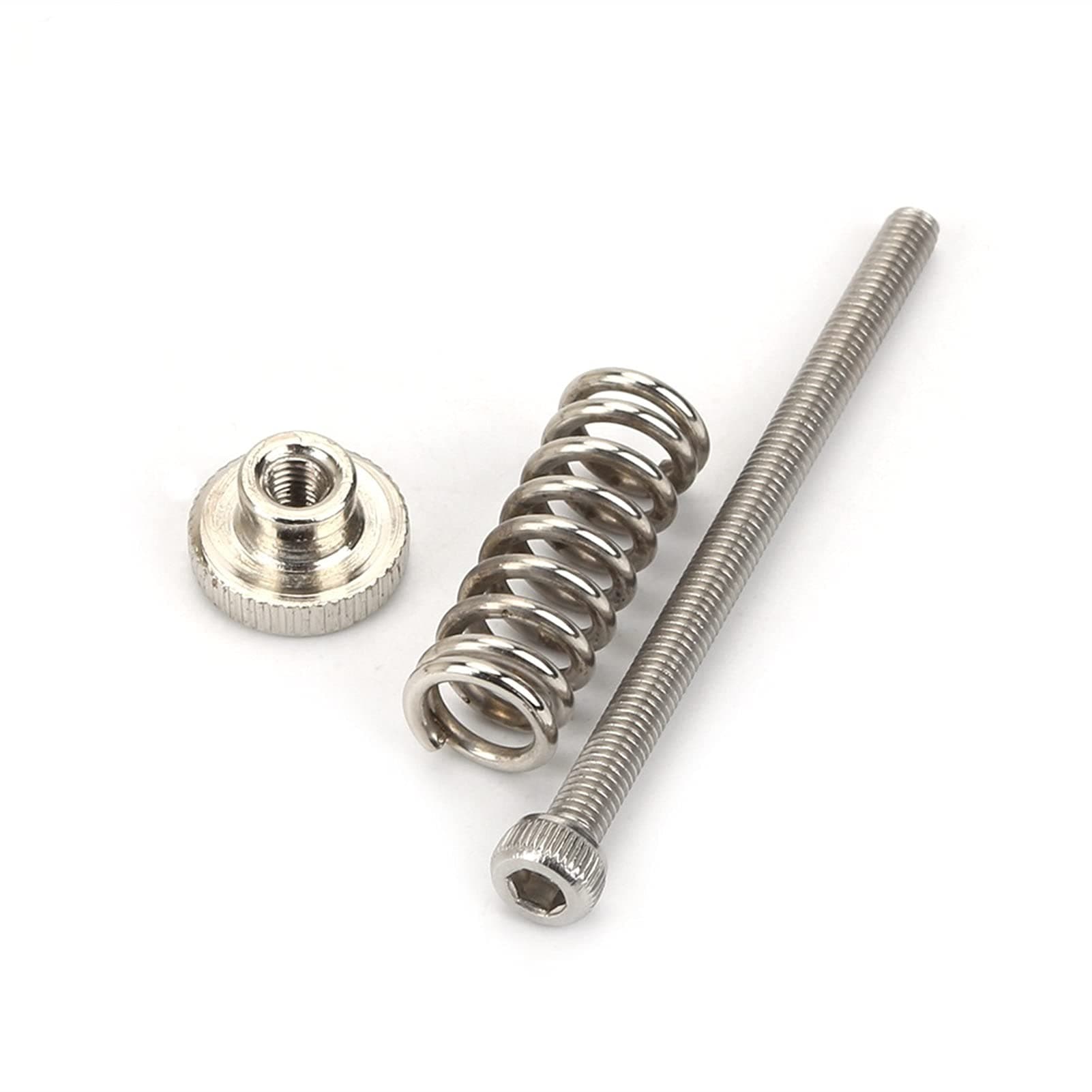 3D Printer Parts M3 Thread Screws Nuts 45mm Leveling Spring Knob Part Components Hexagon Hex Stainless Steel 3D Printing Accessories