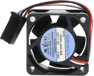 Replacement Cooling Fan for FANUC NMB-MAT 1608KL-05W-B39 24V 0.08A 3wire 40 * 40 * 20mm 1608KL-05W-B39