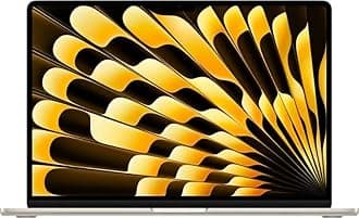 Apple 2024 MacBook Air with Apple M3 Chip, 15-inch, 8GB RAM, 256GB SSD Storage, Starlight (Renewed Premium)