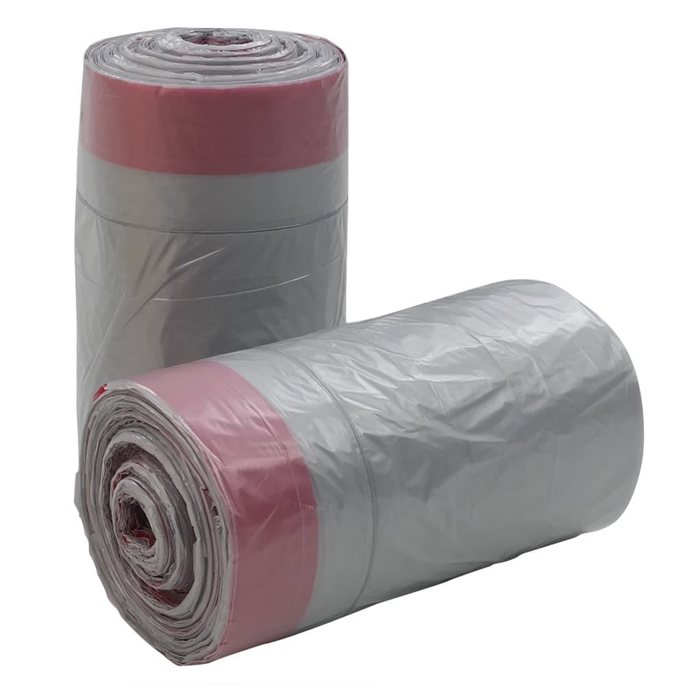 50L Swing Bin Liners, Drawstring Bin Liner, Plastic Bin Liner Bags, 125 Bags